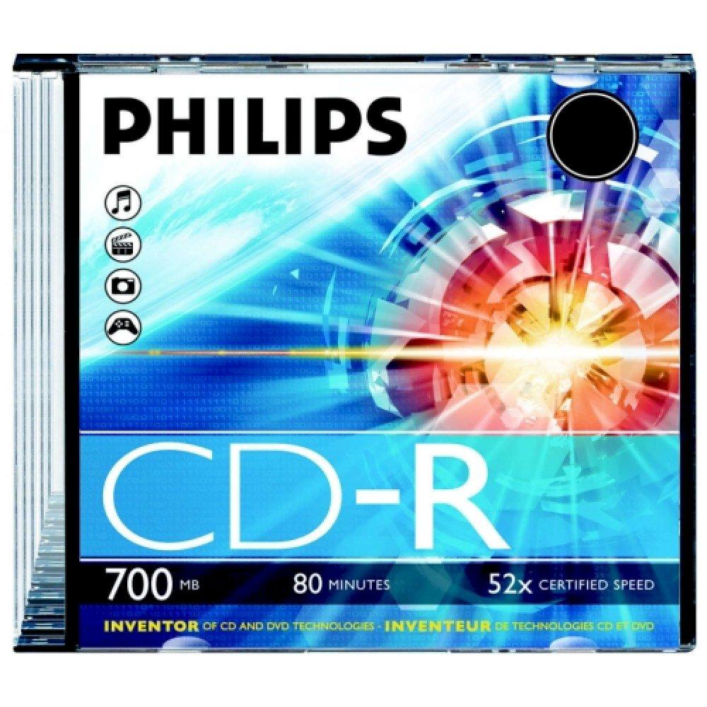 Philips CR7D5NS01/00 CD-R disks 700MB Slim