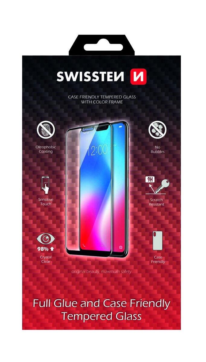 Swissten Full Face Tempered Glass Aizsargstikls