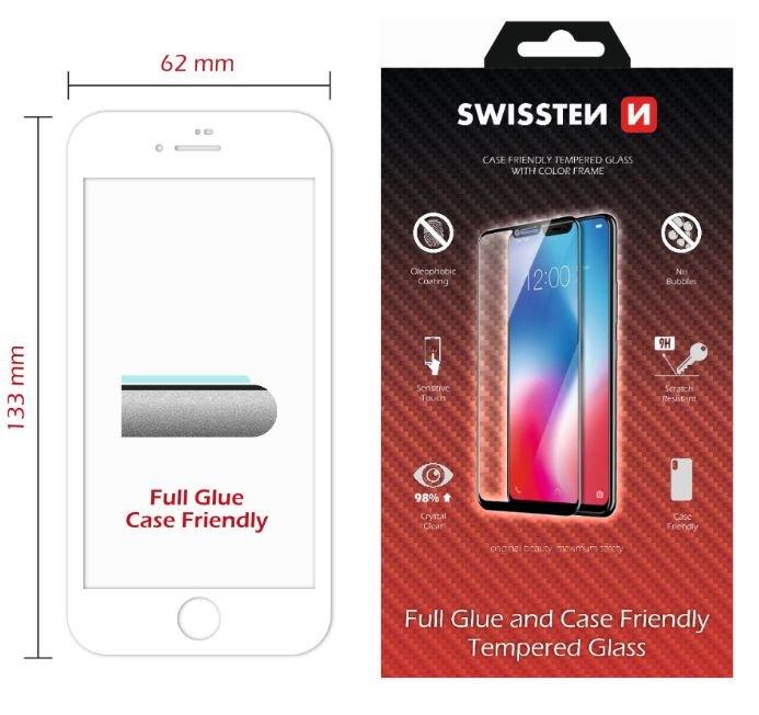 Swissten Full Face Tempered Glass Aizsargstikls