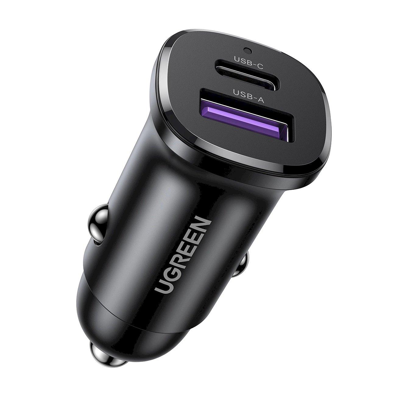 UGREEN 25845 Automašīnas lādētājs USB-C +