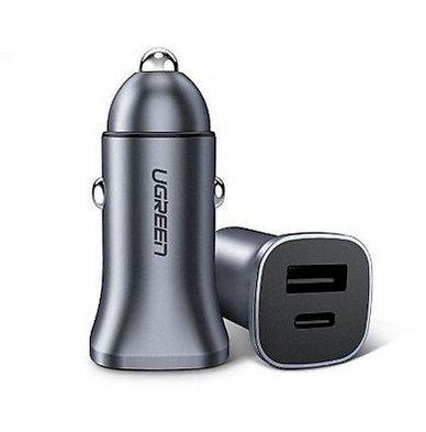 UGREEN 30780 Auto lādētājs 18W Aluminium