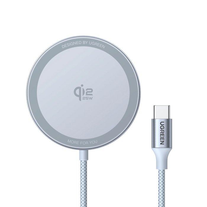UGREEN 55959 MagFlow Bezvadu auto lādētājs