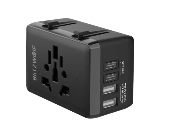 BlitzWolf BW-TA1 Adapteris 2xUSB Tīkla lādētājs