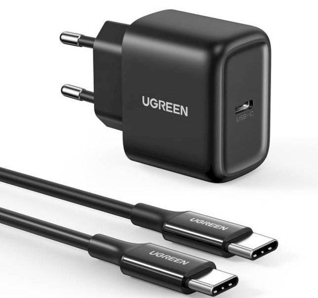 UGREEN 50581B Universālais maiņstrāvas ātrās uzlādes