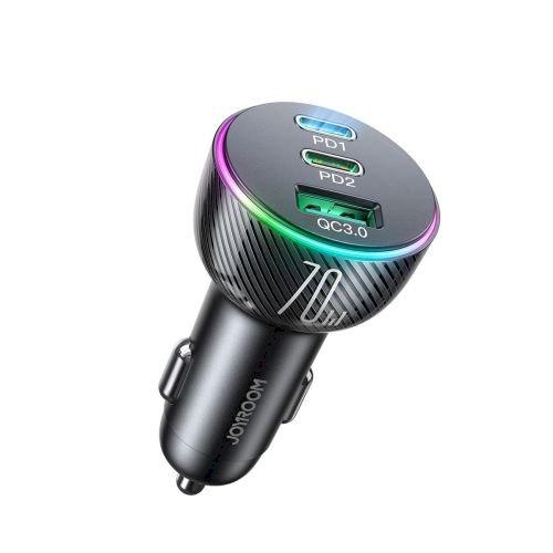 Joyroom JR-CL26 Car Charger 3-in-1 (C+C+U)