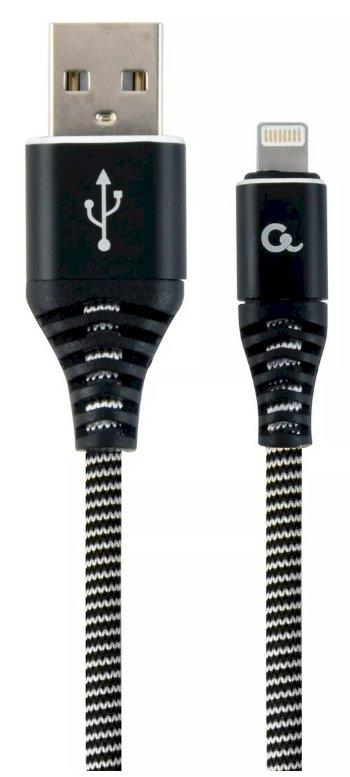 Gembird CC-USB2B-AMCM-1M-BW USB-A to USB-C kabelis