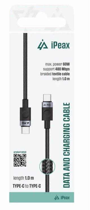 IPEAX 90010101 USB-C - USB-C Kabelis
