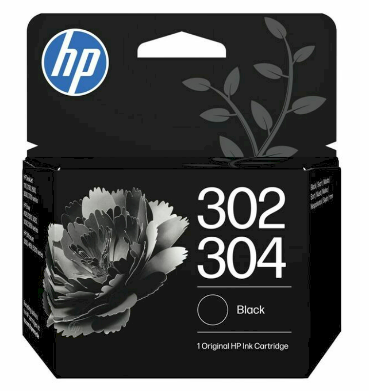 HP 302/304 Tintes kārtridžs Melns