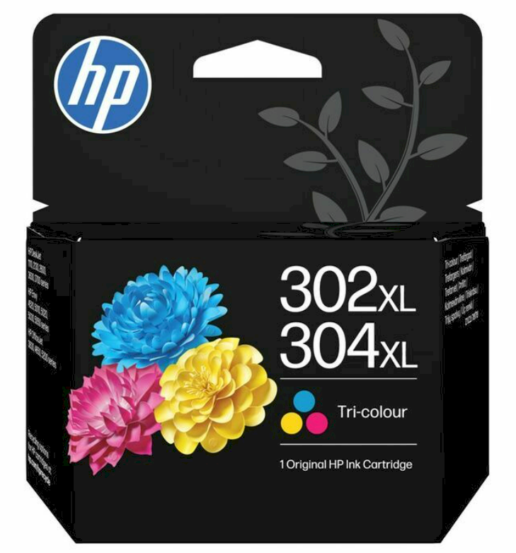 HP 302XL/304XL Tintes kārtridžs Trīskrāsu