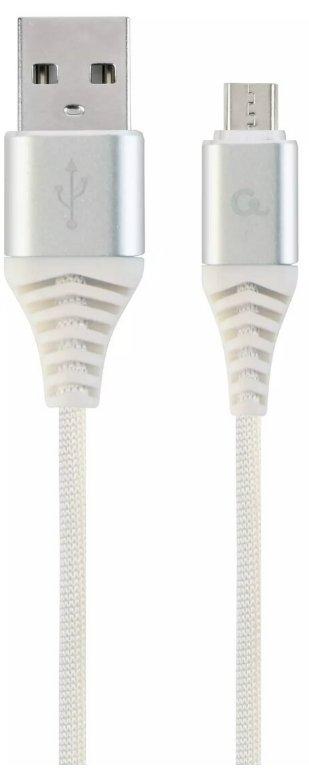 Gembird CC-USB2B-AMMBM-1M-BW2 USB-A uz Micro-USB kabelis