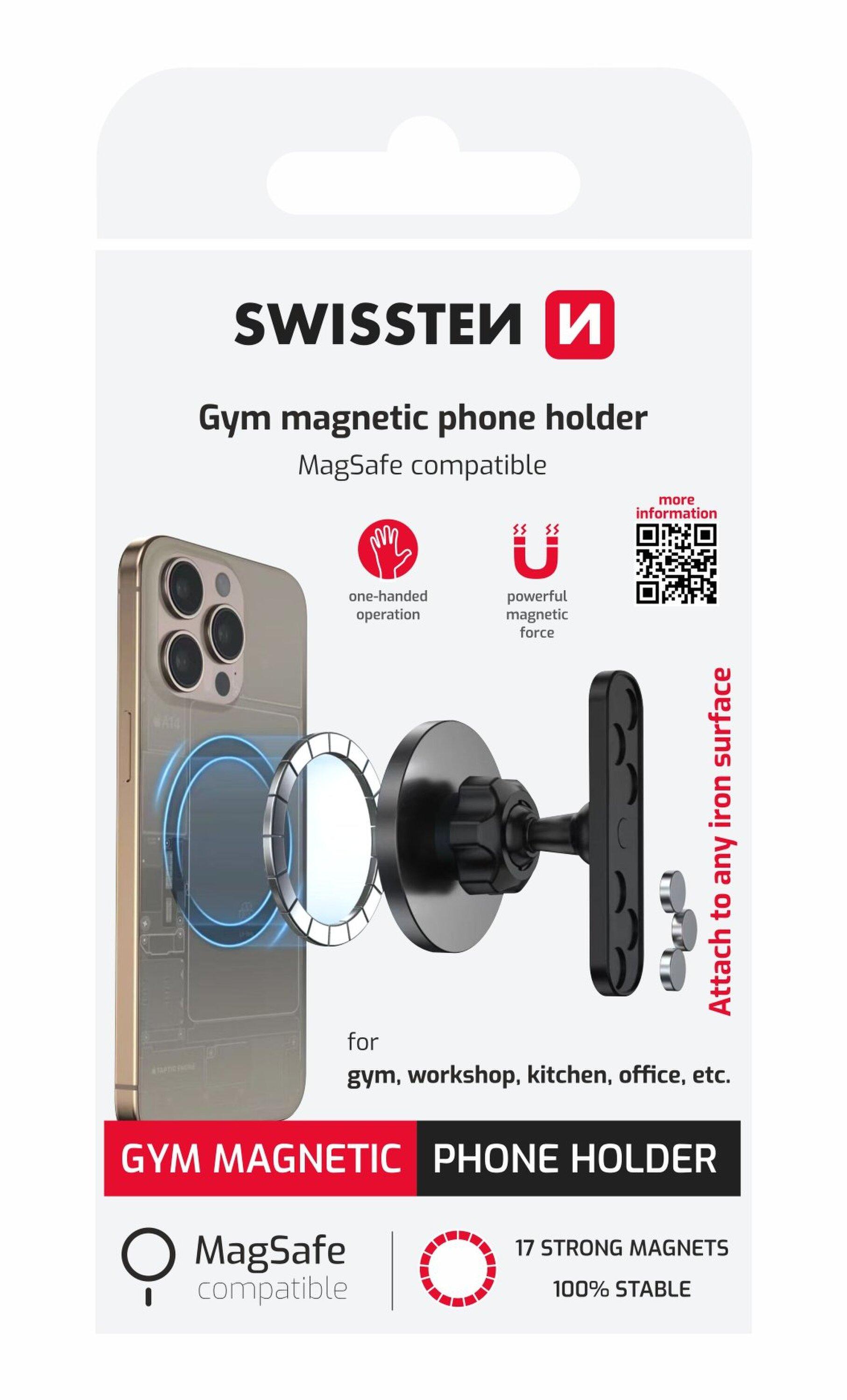 Swissten Universāls Magnētiskais Viedtālruņa Turētājs ar