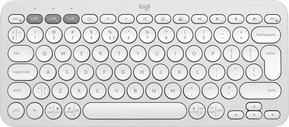 Logitech Pebble Keys 2 K380s Tastatūra