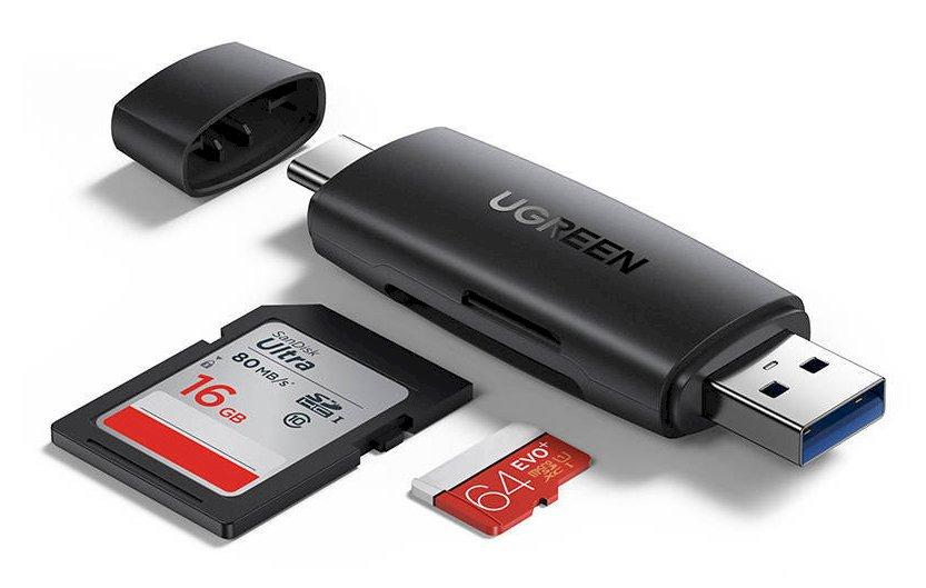 UGREEN CM304 karšu lasītājs USB 3
