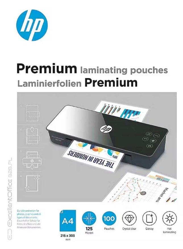 HP 9124 Laminēšanas plēve A4 100gab