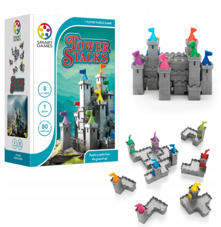 Brain Games Tower Stacks Galda Spēle