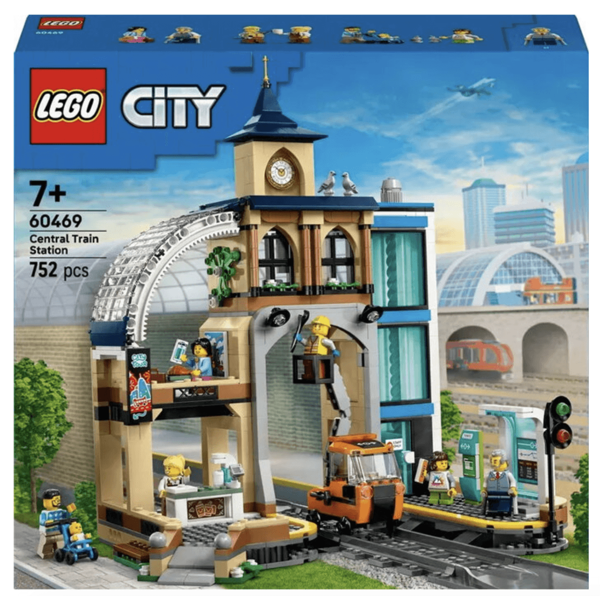 LEGO 60469 Central Train Station Konstruktors