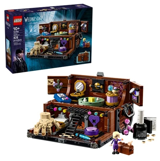 LEGO 76785 Wednesday Thing`s Apartment Konstruktors