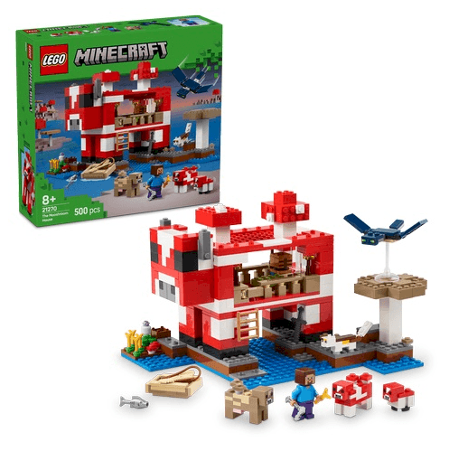 LEGO MINECRAFT 21270 The Mooshroom House