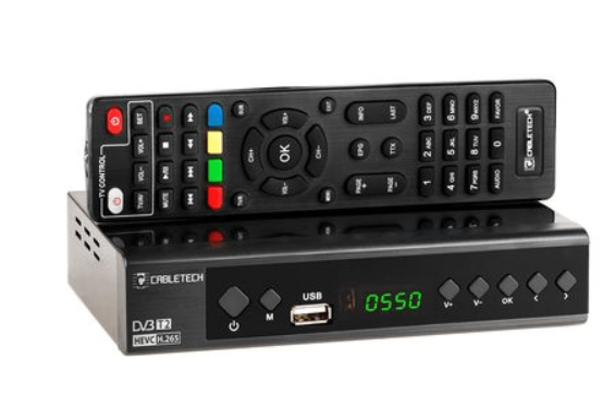 Cabletech DVB-T2 H.265 Digitālās TV