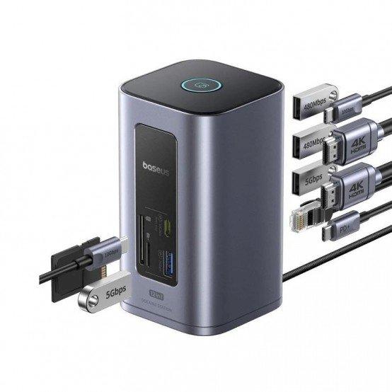 Baseus Air Spacemate 12-in-1 USB-C dokstacija