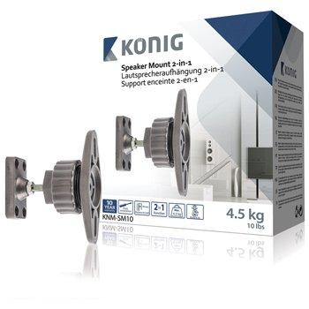 Konig KNM-SM10 Audio sistēmas sienas kronšteins