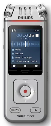 Philips DVT4115 Diktofons 8GB