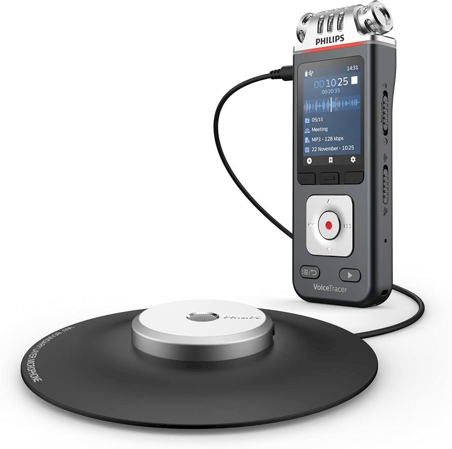 Philips DVT8115 Diktofons 360° ar 8GB