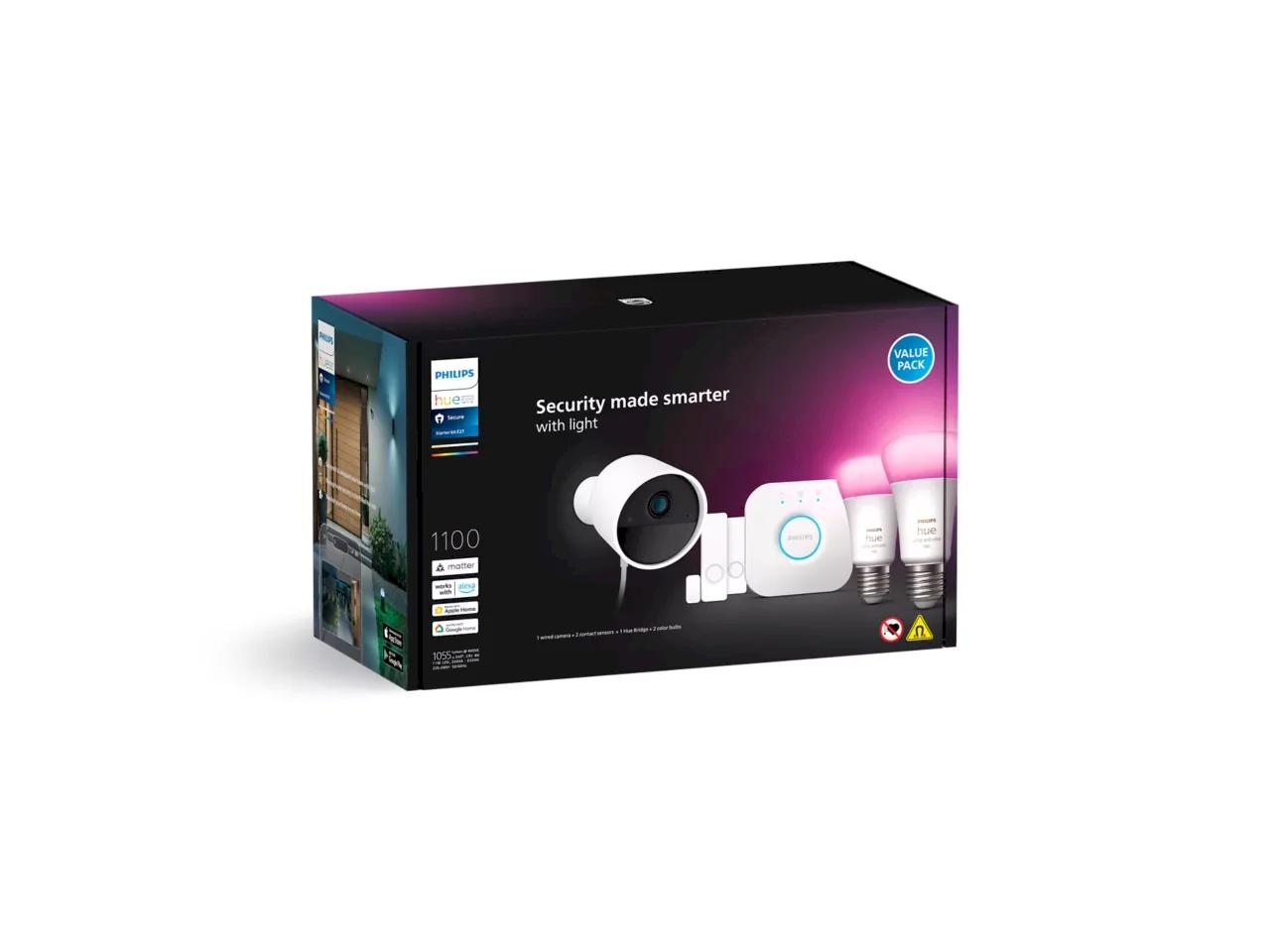 Philips Hue Secure Sākuma komplekts Kamera