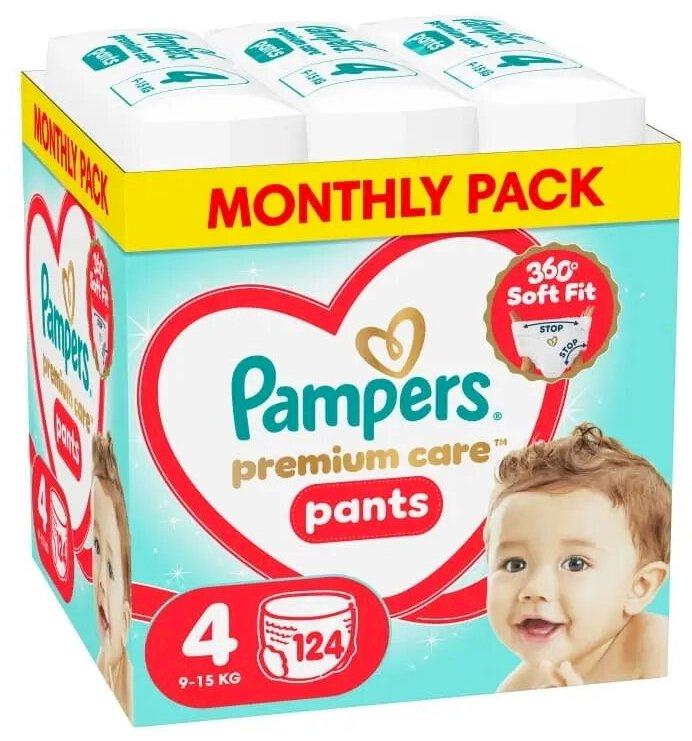 Pampers Pants Autiņbiksītes 4. Izmērs 9-15
