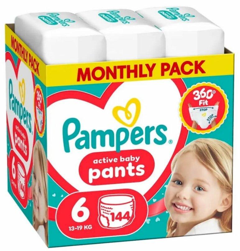Pampers Pants Autiņbiksītes 6. Izmērs 13-19