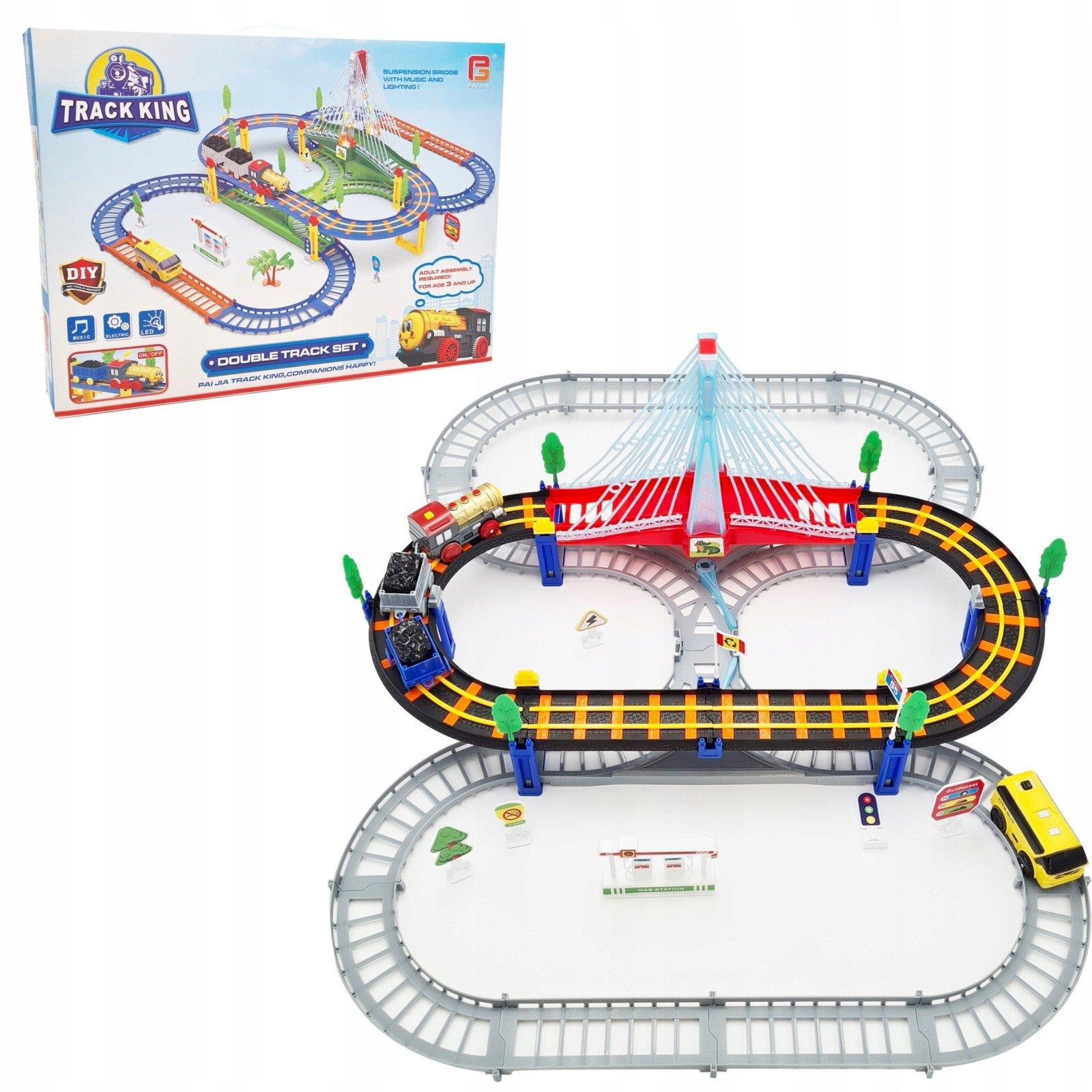 Extralink Track King Elektriskais rotaļu vilciena