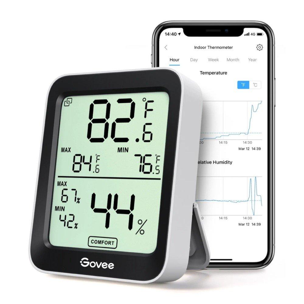 Govee H5075 Termometrs un higrometrs Bluetooth