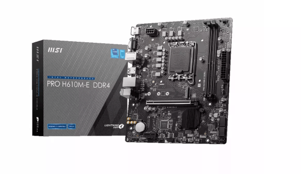 MSI PRO H610M-E Mātesplate Intel /
