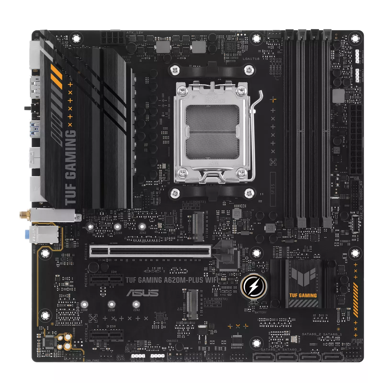 Asus TUF Gaming A620M-PLUS WIFI Mātesplate