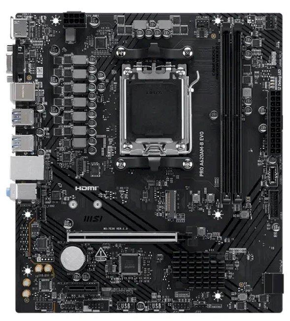 MSI PRO A620AM-B EVO Mātesplate