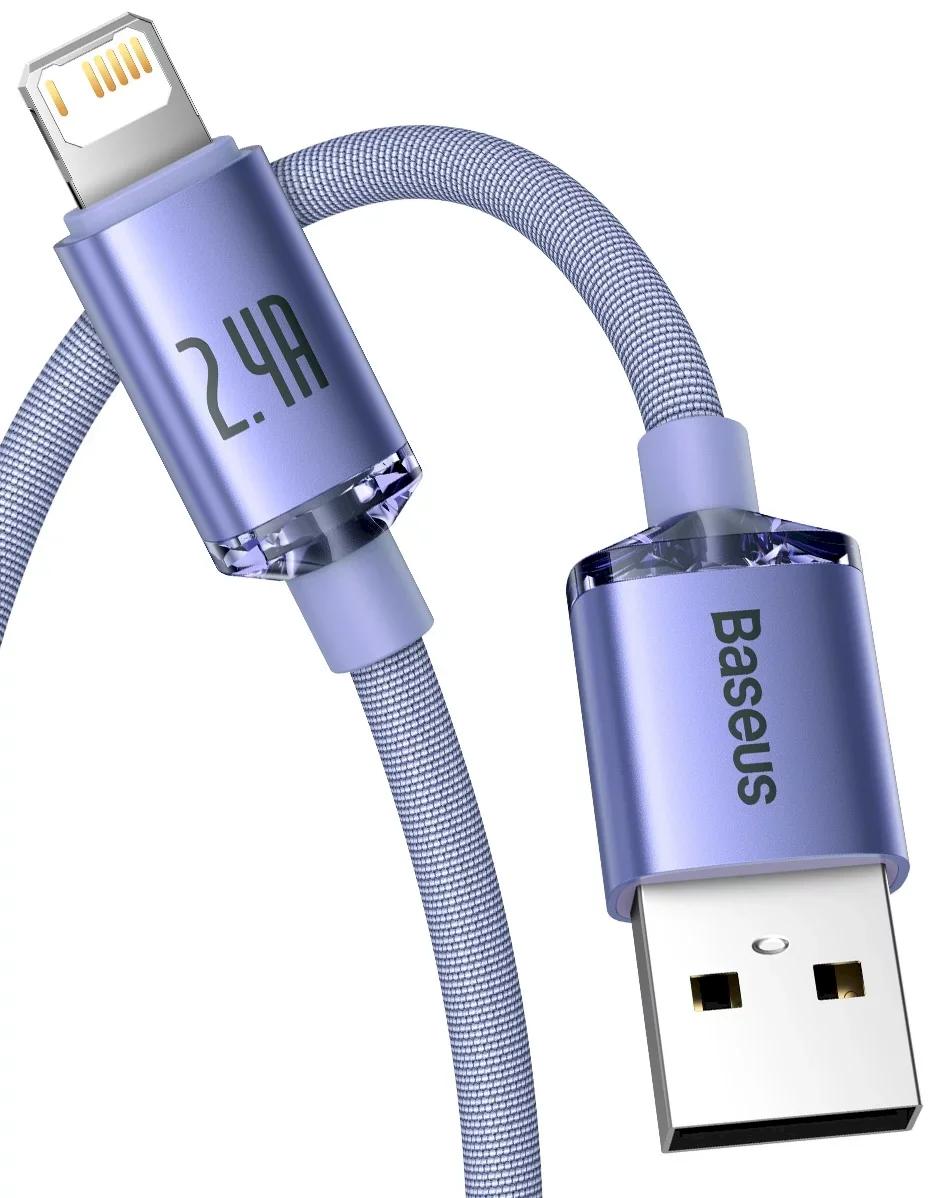 Baseus Crystal Shine Lightning - USB-A