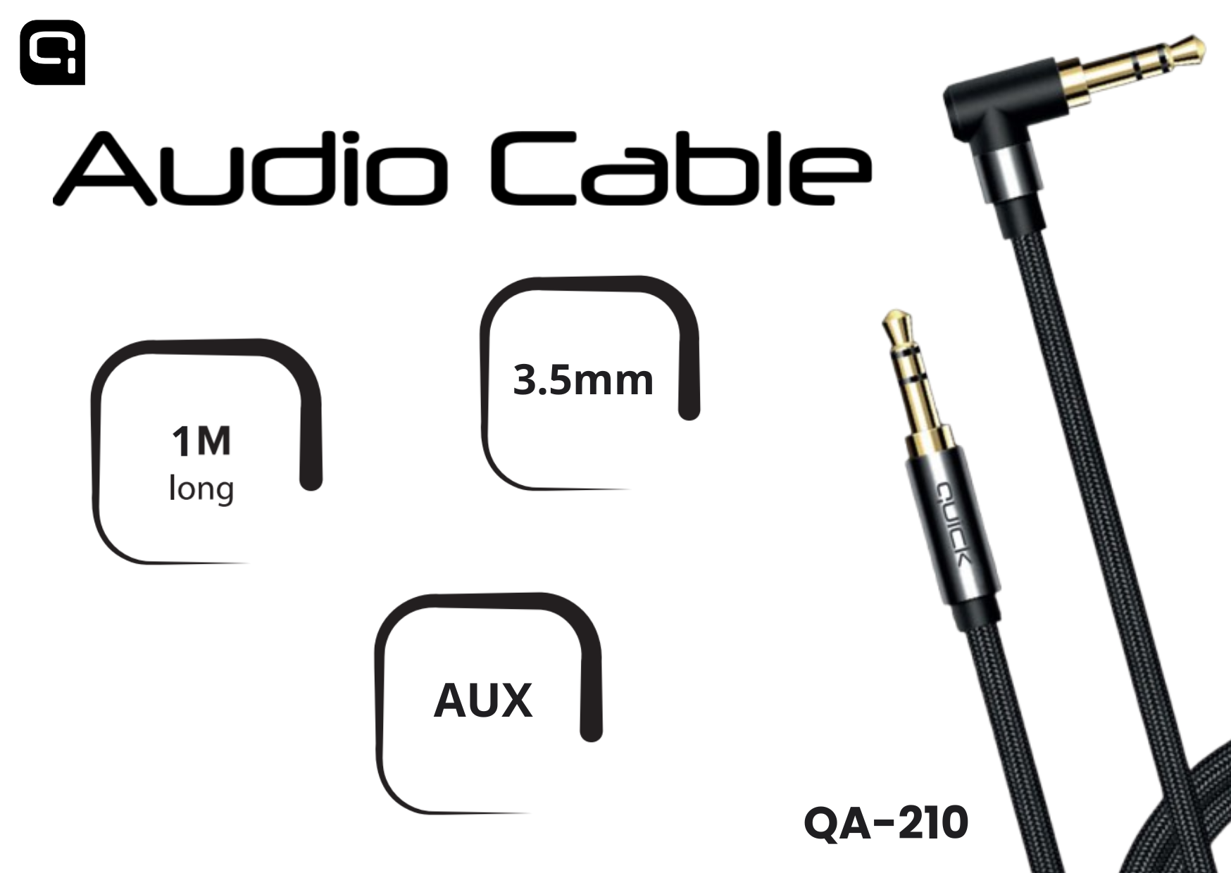 Quick QA-210 AUX 3.5mm Audio