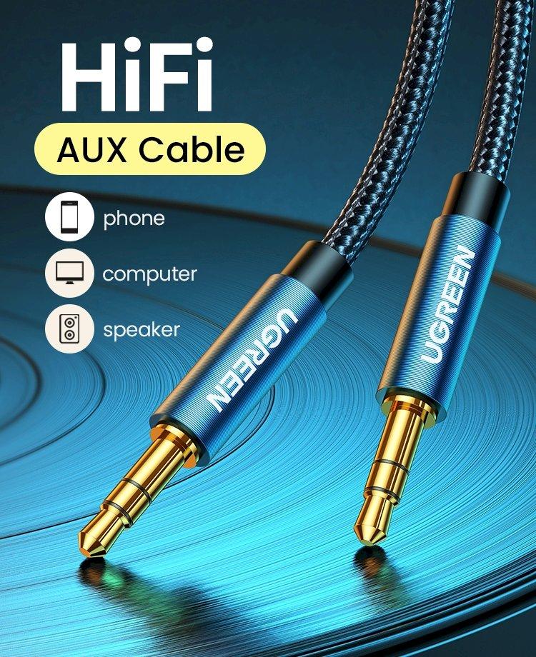 UGREEN 10688 Audio kabelis 3.5mm