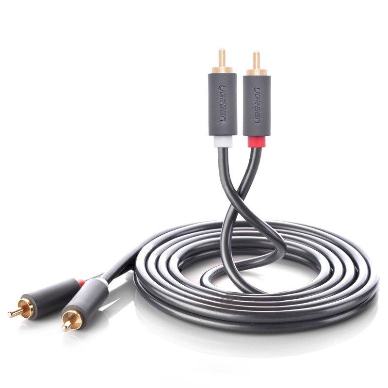 UGREEN AV104 2xRCA male - 2xRCA