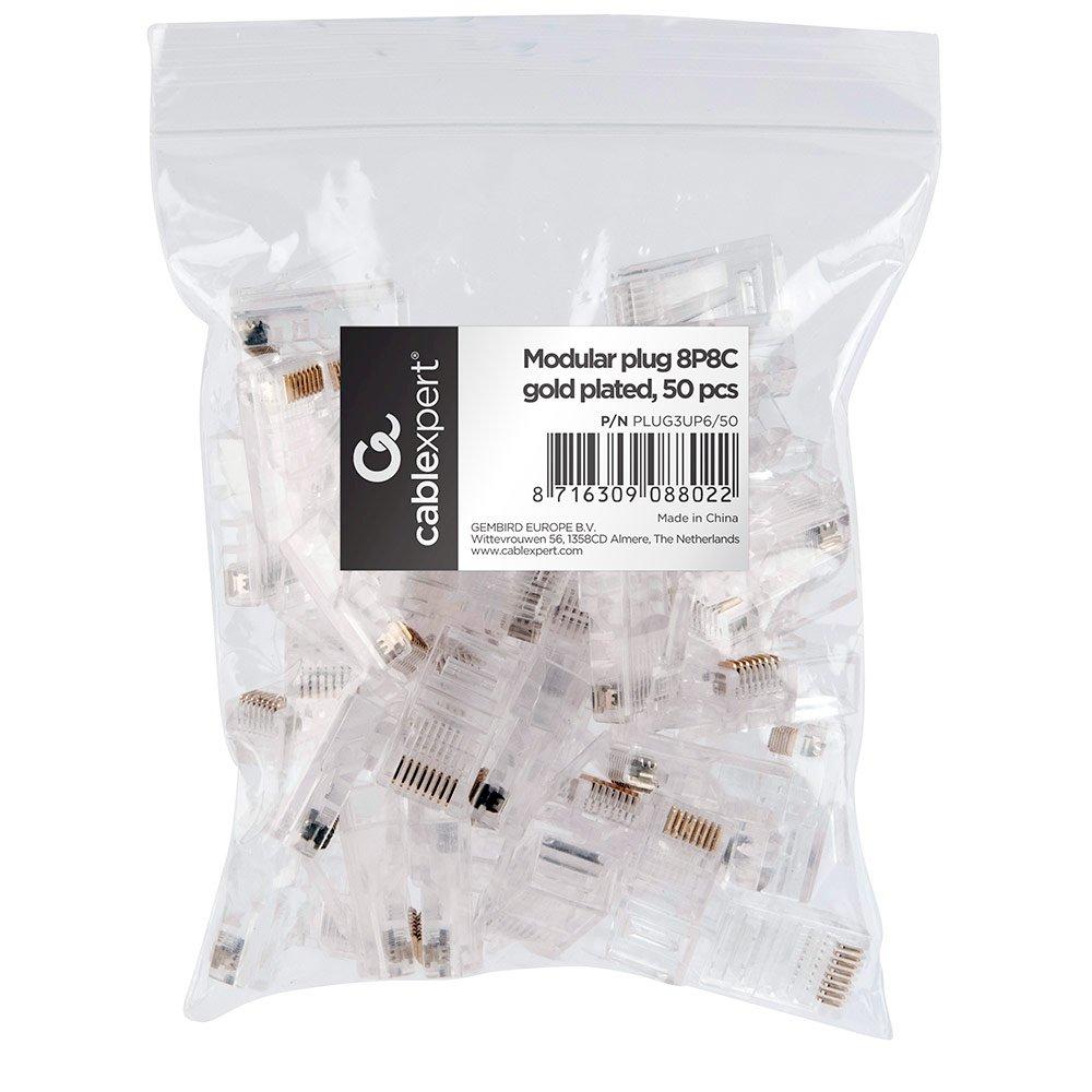 Gembird PLUG3UP6/50 RJ-45 modulārais spraudnis Cat