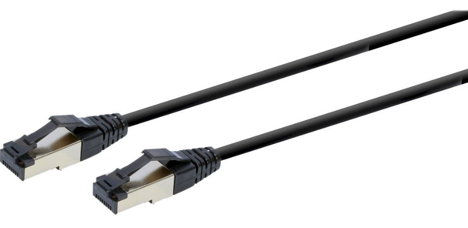 Gembird PP8-LSZHCU-BK-5M S/FTP Cat.8 Patch