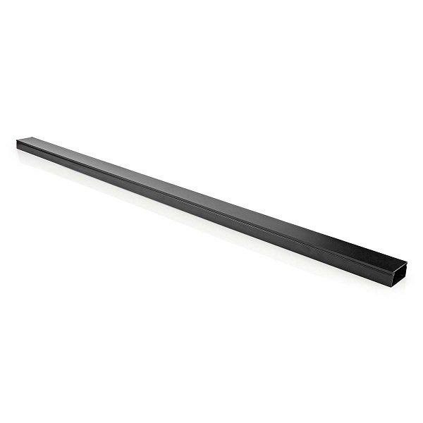 Nedis CMDT5025BK110 Alumīniju kabeļu vadības kanāls