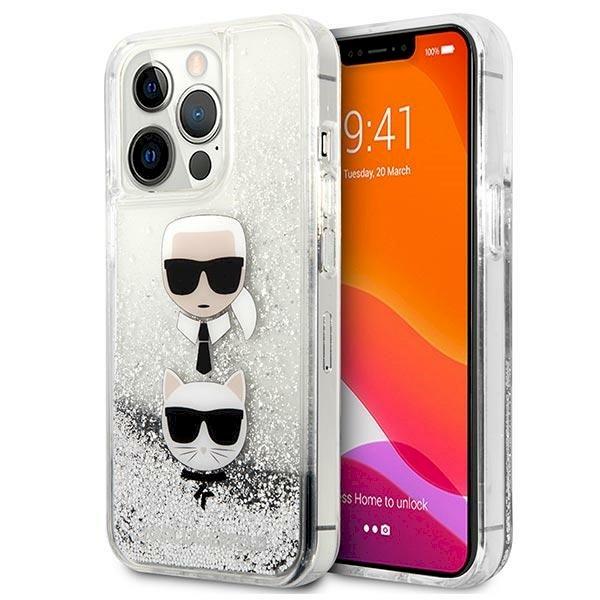 Karl Lagerfeld KLHCP13XKICGLS Hardcase Liquid Glitter