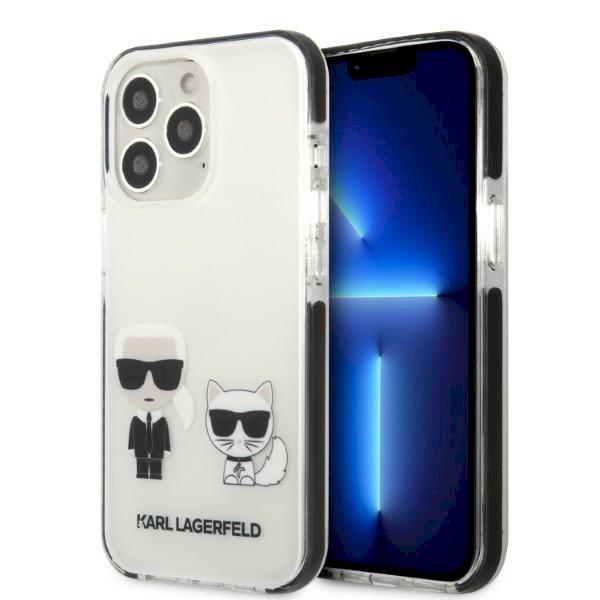 Karl Lagerfeld KLHCP13LTPEKCW Aizsargapvalks priekš iPhone