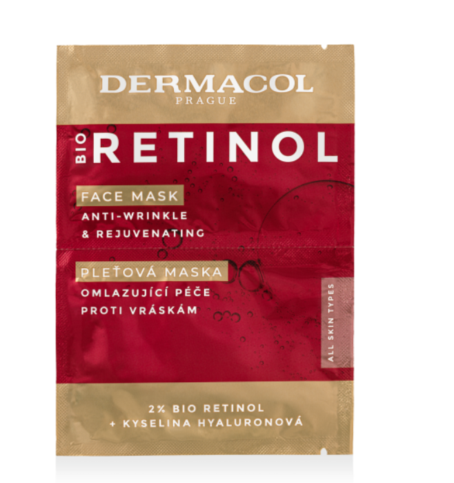 Dermacol Bio Retinol Sejas Maska 2x
