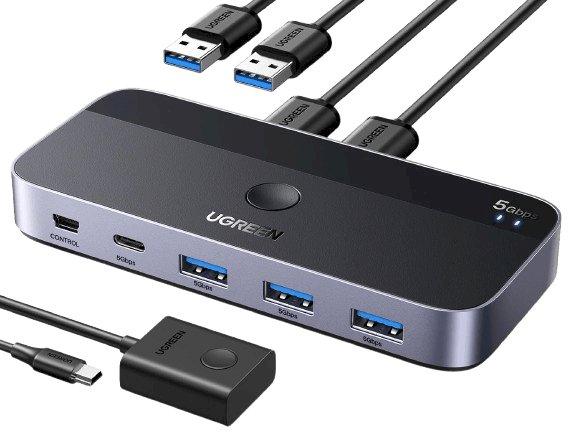 UGREEN 15705 USB 3.0 koplietošanas