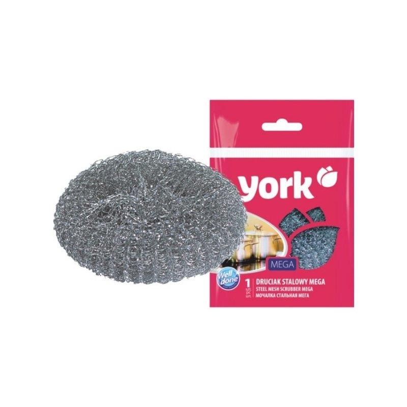 York MEGA Tērauda Sieta Sūklis Trauku