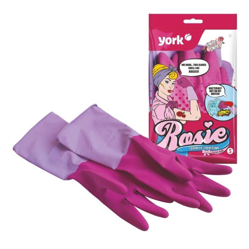 York Rosie Aromatizēti Gumijas Cimdi Pink