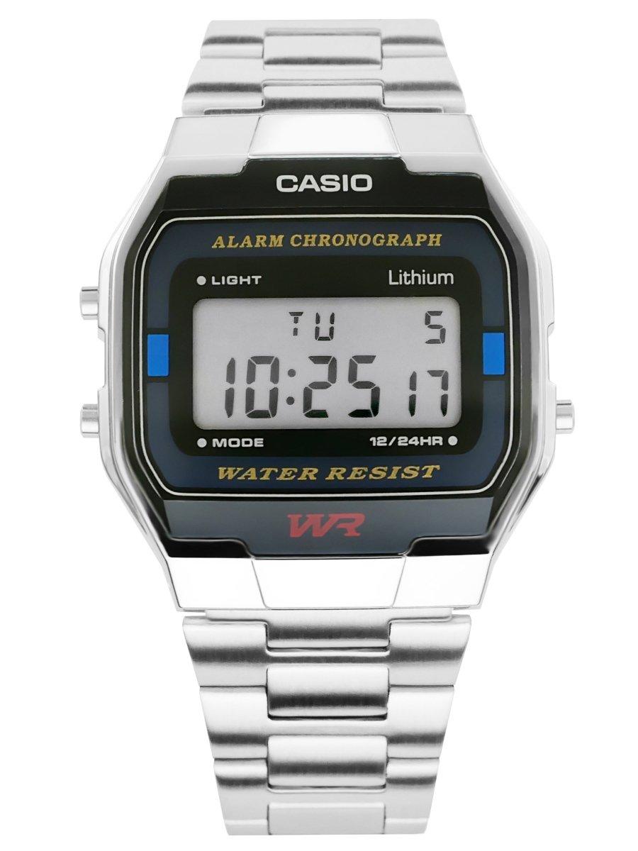 Casio A163WA-1QES Unisex pulkstenis
