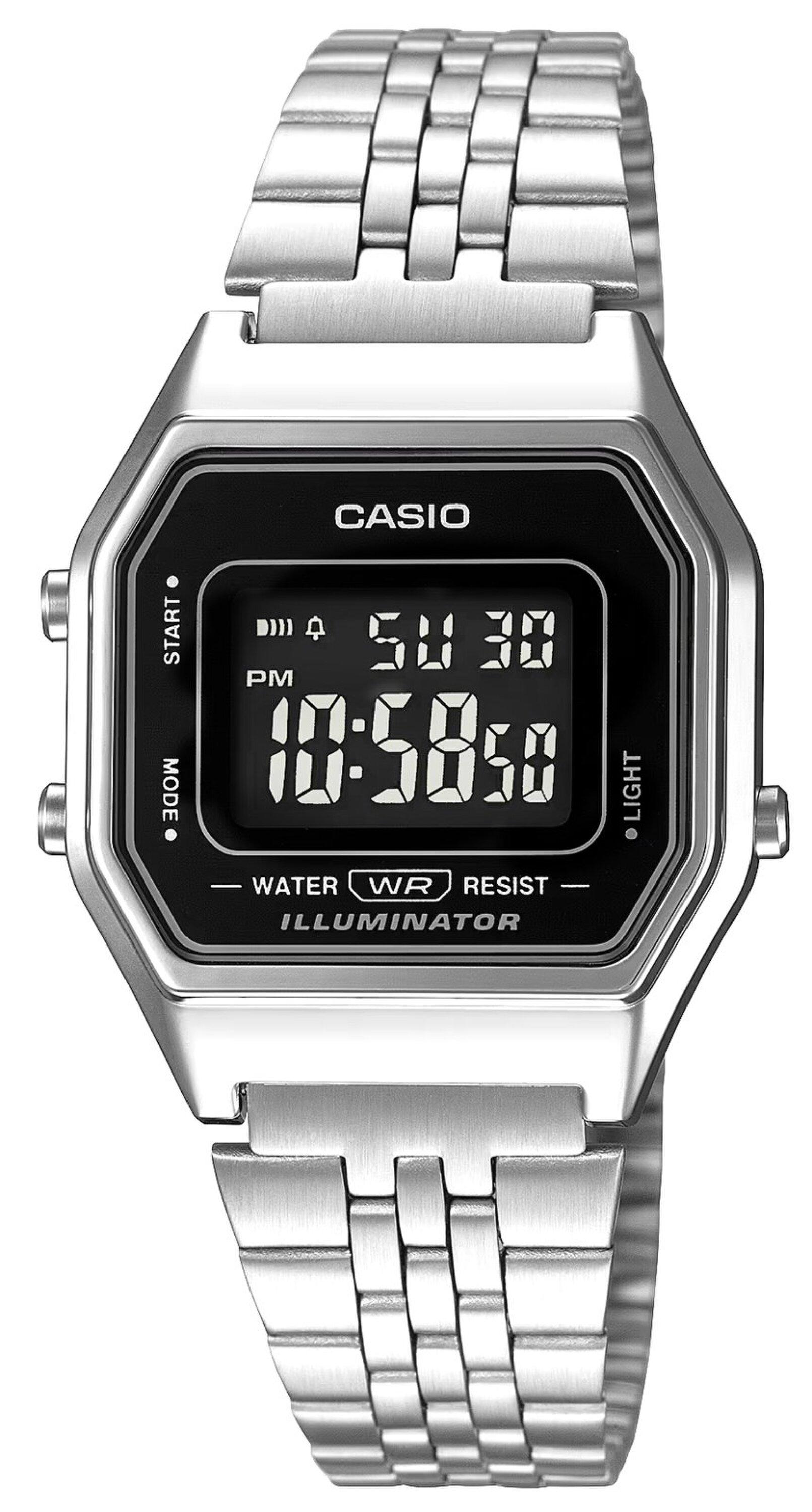 CASIO LA680WA-1BDF Sieviešu pulkstenis